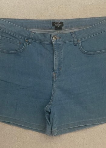 Bradford#Kadın Mavi Denim Mini Şort - Görsel 5