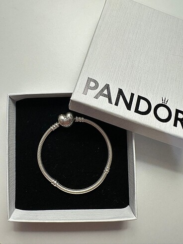 Pandora Pandora Bileklik (Kalp klipsli)