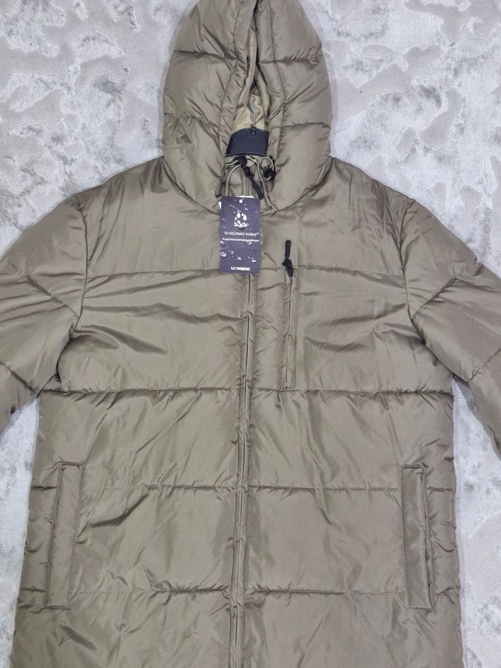 Kapüşonlu Erkek Kışlık Mont - Görsel 2