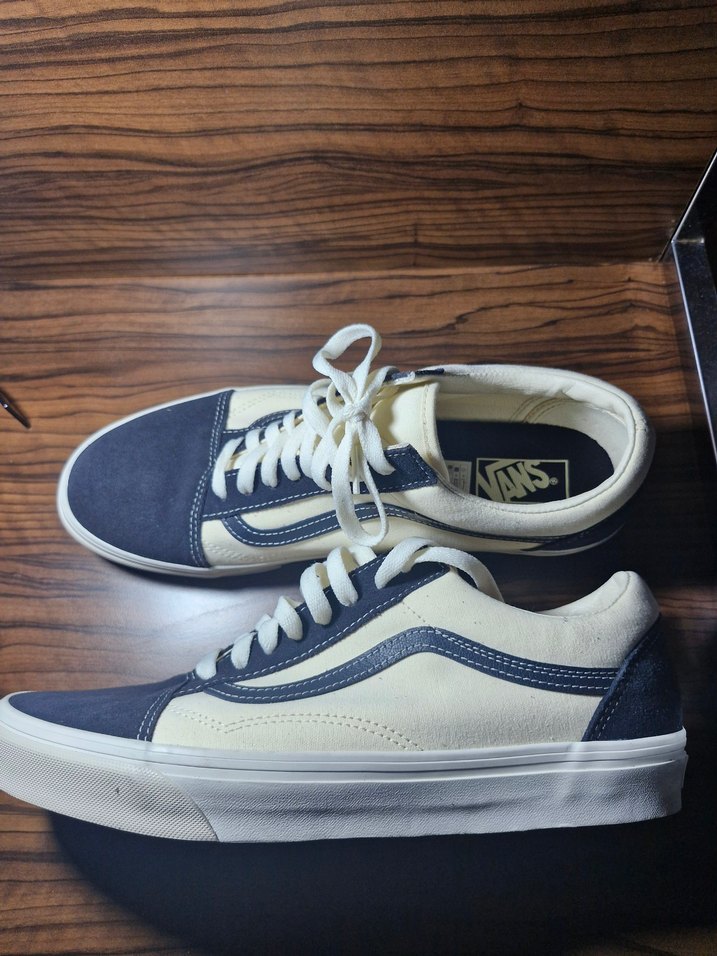 Vans Beyaz Gri Erkek Günlük Spor Ayakkabı - Görsel 2