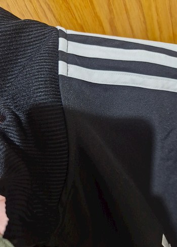 Adidas Erkek Siyah Fermuarlı Spor Ceket - Görsel 4