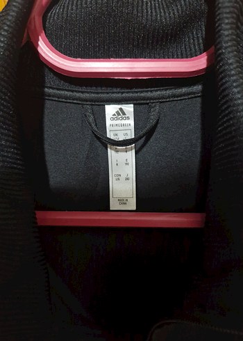 Adidas Erkek Siyah Fermuarlı Spor Ceket - Görsel 3