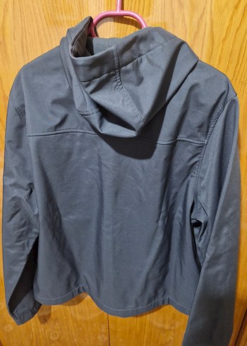 Gri Fermuarlı Erkek Kapüşonlu Mont - Görsel 3