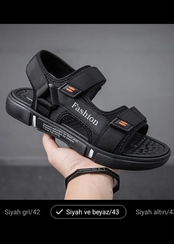 Erkek sandalet  - Görsel 2