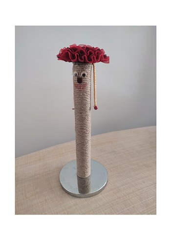 Neşeli Kedi Tırmalama Direği - Görsel 2