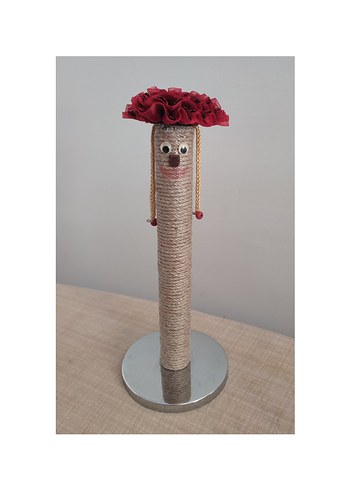 Neşeli Kedi Tırmalama Direği - Görsel 5