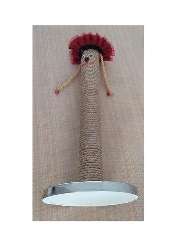 Neşeli Kedi Tırmalama Direği - Görsel 6