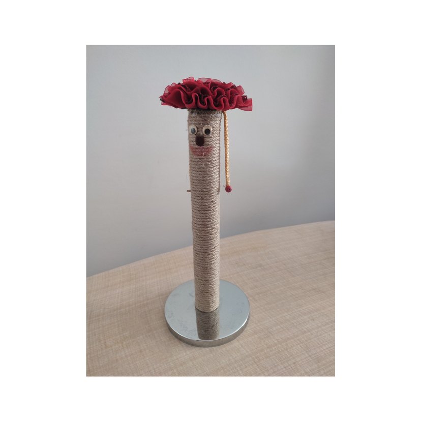 Neşeli Kedi Tırmalama Direği - Görsel 2