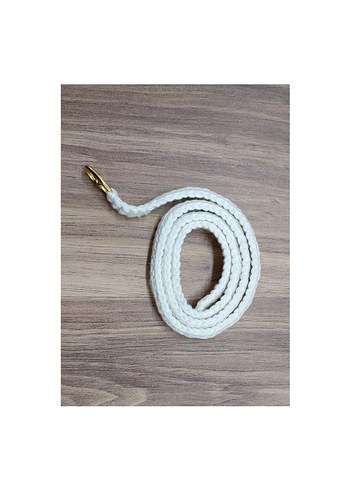 Beyaz Örgü Çocuk Kemer - Görsel 4