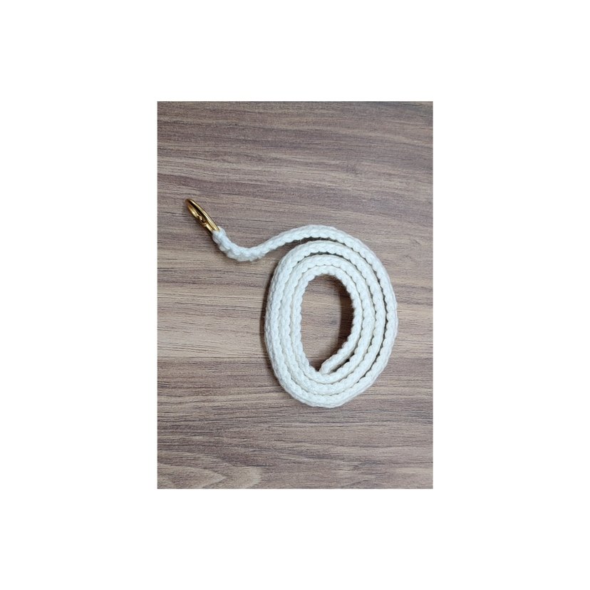 Beyaz Örgü Çocuk Kemer - Görsel 4