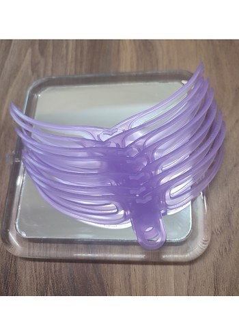 Mor Kaş Şablonu 7 adet - Görsel 11