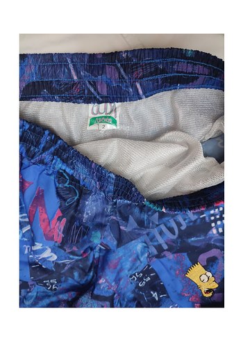 Renkli Erkek Çocuk Deniz Şortu - Görsel 8