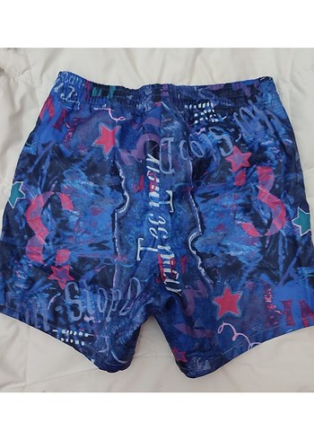 Renkli Erkek Çocuk Deniz Şortu - Görsel 2