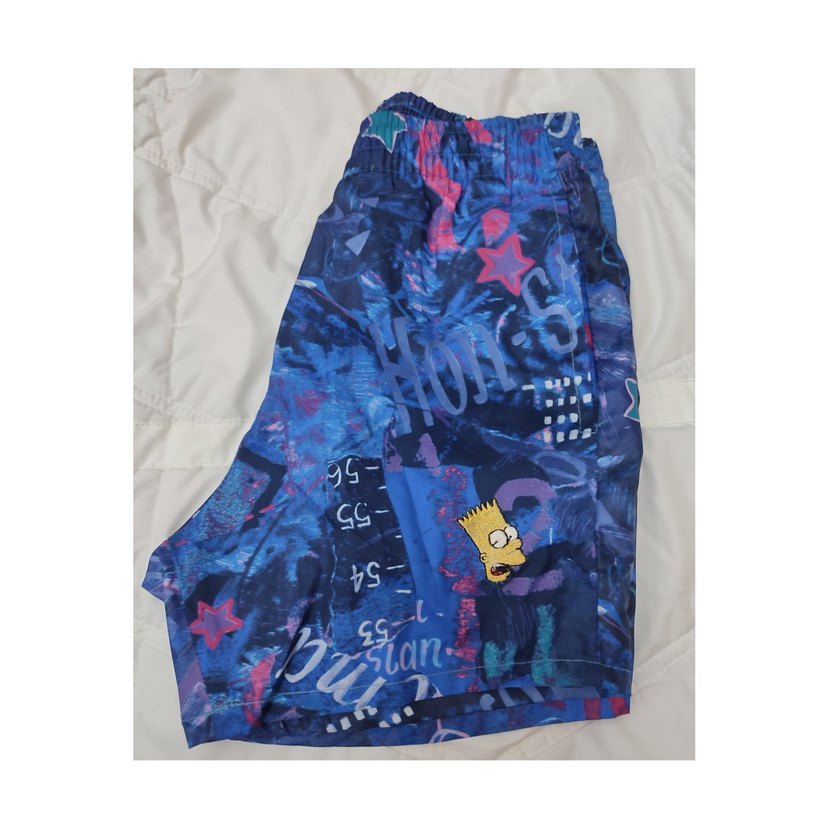 Renkli Erkek Çocuk Deniz Şortu - Görsel 3