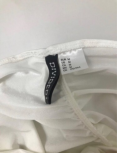 m Beden H&M beyaz elbise