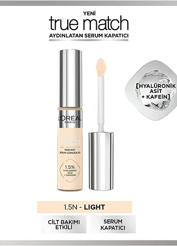 L'Oreal Paris Kapatıcı 1.5N Light 