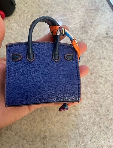 Beden HERMES TARZI KÜÇÜK ÇANTA SÜSÜ ANAHTARLIK