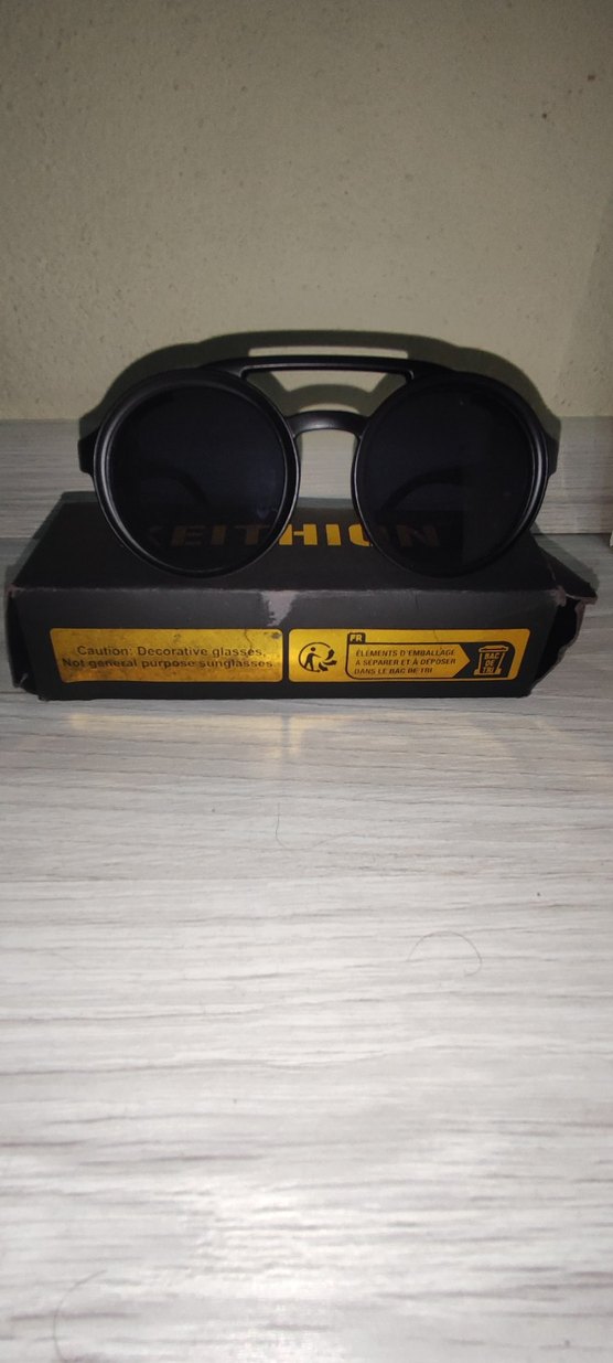 Siyah Rock Punk Tarzı KEITHION kayak Gözlüğü - Görsel 5