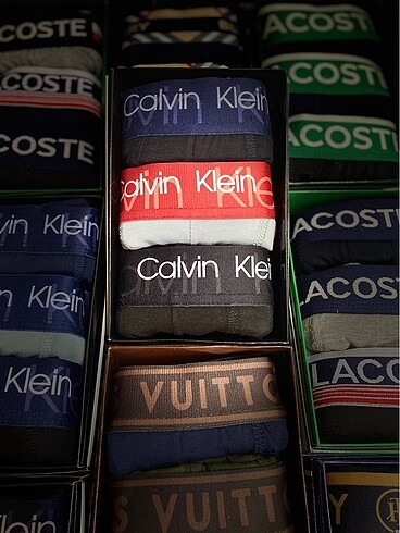 CALVIN KLEIN 3'LÜ BOXER