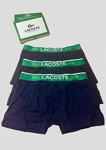LACOSTE 3'LÜ BOXER