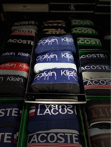 3'LÜ BOXER CK