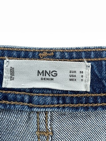 38 Beden mavi Renk Mango Jean / Kot %70 İndirimli.