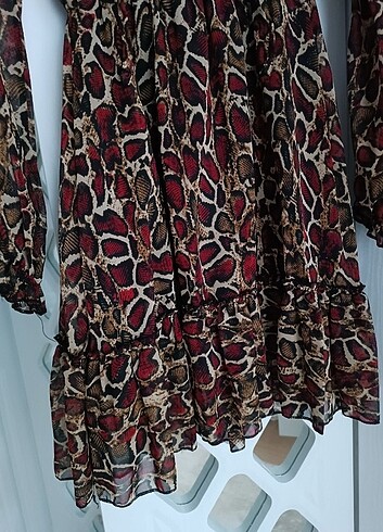 Şifon elbise - Görsel 2