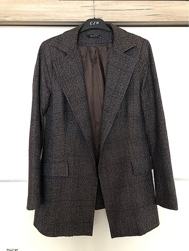 Kahverengi blazer ceket