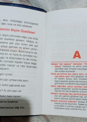  Beden MAVİ ATASÖZLERİ VE DEYİMLER SÖZLÜĞÜ