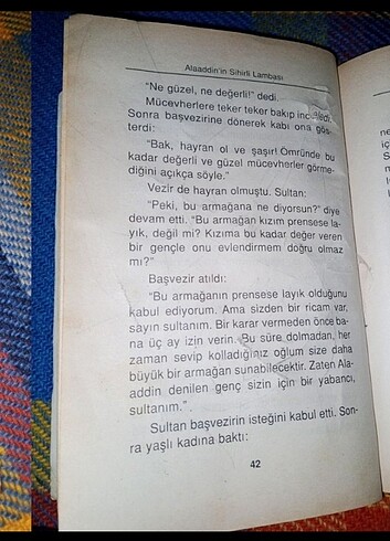  ALAADİN'İN SİHİRLİ LAMBASI OKUMA KİTAPI 