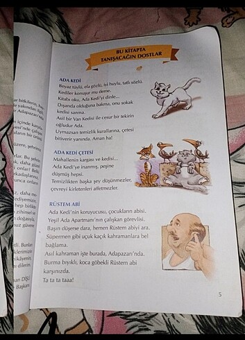 Beden ADA'DA DOSTLUK OKUMA KİTAPI 