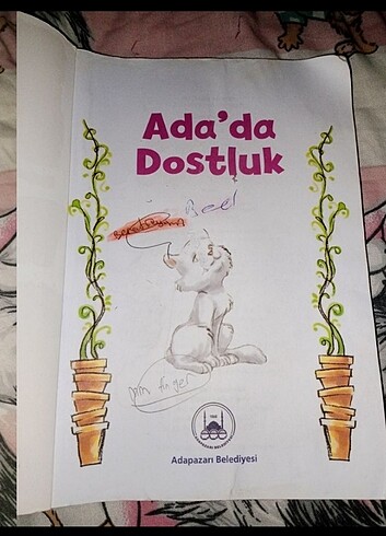 ADA'DA DOSTLUK OKUMA KİTAPI 