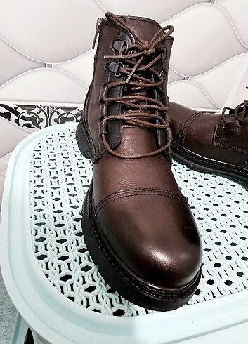 Erkek bot hakiki deri  - Görsel 4