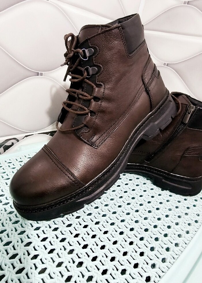 Erkek bot hakiki deri  - Görsel 2