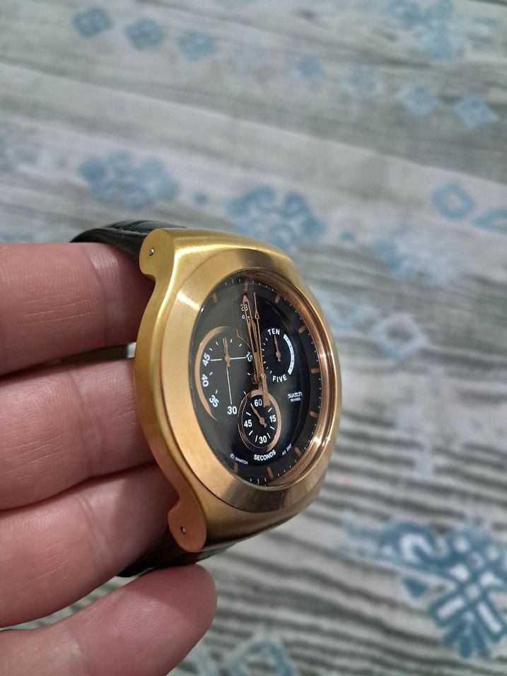 Swatch İrony YOG 400 Rose Gold Kronograf - Görsel 2