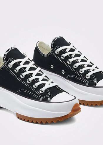 Kadın Siyah Platform Spor Ayakkabı - Görsel 5