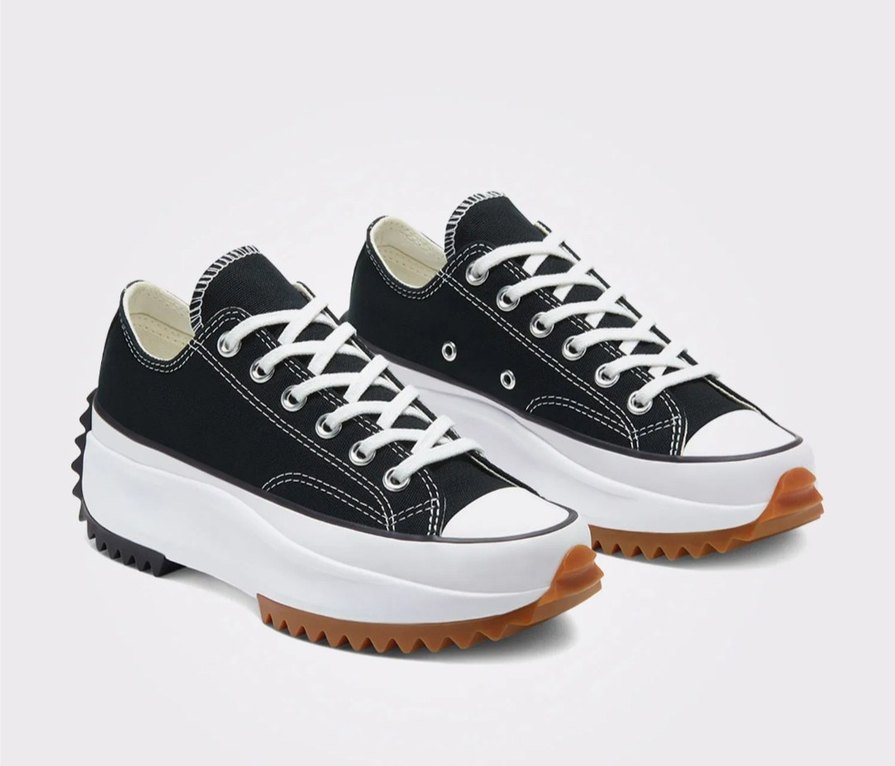 Kadın Siyah Platform Spor Ayakkabı - Görsel 5