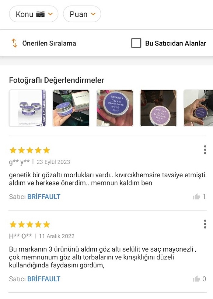 GÖZ ALTI KREMİ - Görsel 3