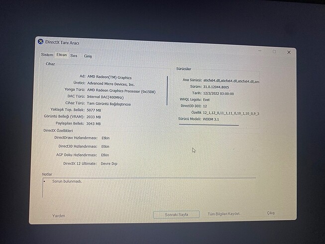 Beden Renk Hp 255 G8
