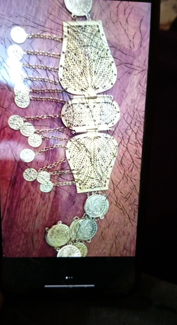 Altın Renkli Bohem Zincir Detaylı Kadın El Zinciri - Görsel 3