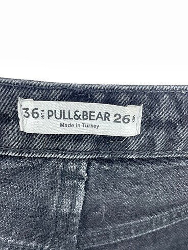 34 Beden siyah Renk Pull and Bear Jean / Kot %70 İndirimli.