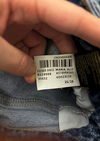 Mavi Jeans Maria Slit Kadın Kot Pantolon - Görsel 4