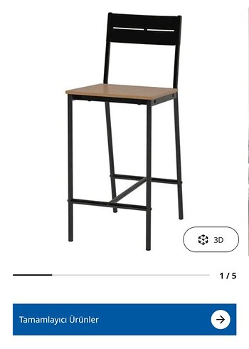 Ikea Ikea sandsberg masa ve sandalye takımı