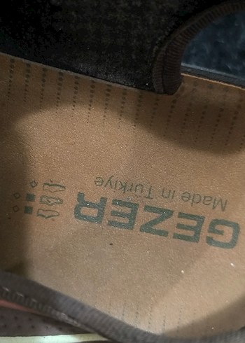 GEZER MARKA Erkek Kahverengi Tokalı Kauçuk SANDELET - Görsel 7