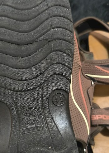 GEZER MARKA Erkek Kahverengi Tokalı Kauçuk SANDELET - Görsel 3