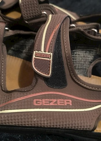 GEZER MARKA Erkek Kahverengi Tokalı Kauçuk SANDELET - Görsel 6