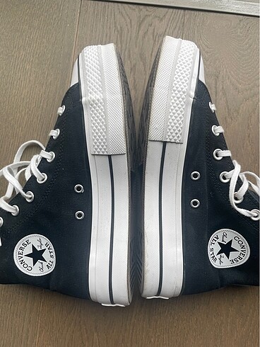 39 Beden siyah Renk Chuck Taylor All Star Lift Hi Platform Sneaker