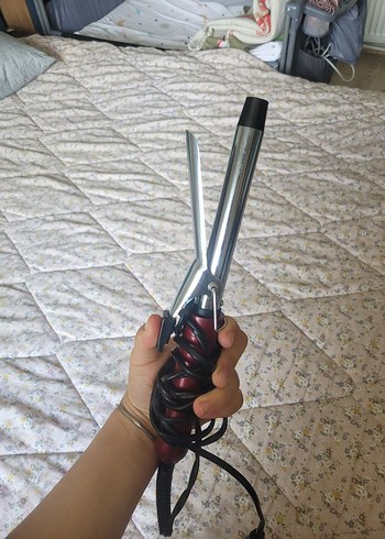 Bordo Renkli Saç Maşası