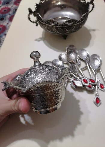 Gümüş kaplama çay kaşıkları - Görsel 2