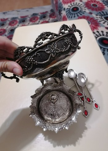 Gümüş kaplama çay kaşıkları - Görsel 3